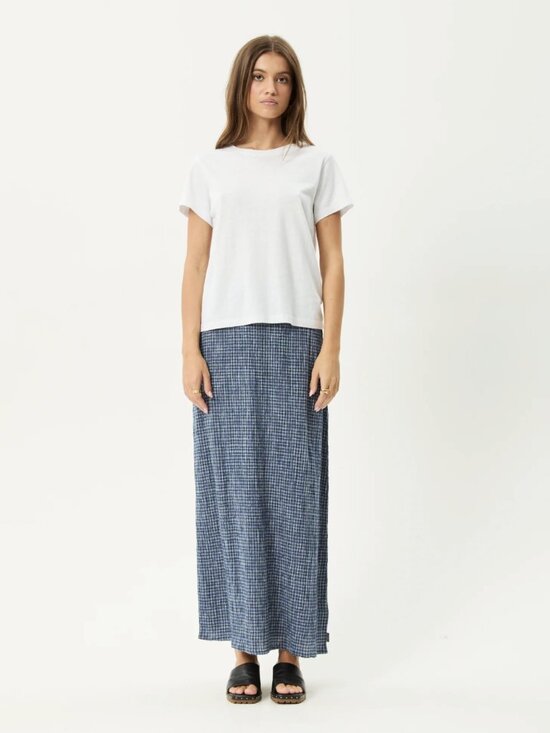Afends Dresses & Skirts - Afends Lita Seersucker Maxi Skirt Seersucker Maxi Skirt - Size Small - NWT Blue